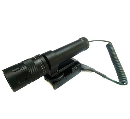 2.5x30 Green Laser Sight Flashlight Adjustable For Night Vision